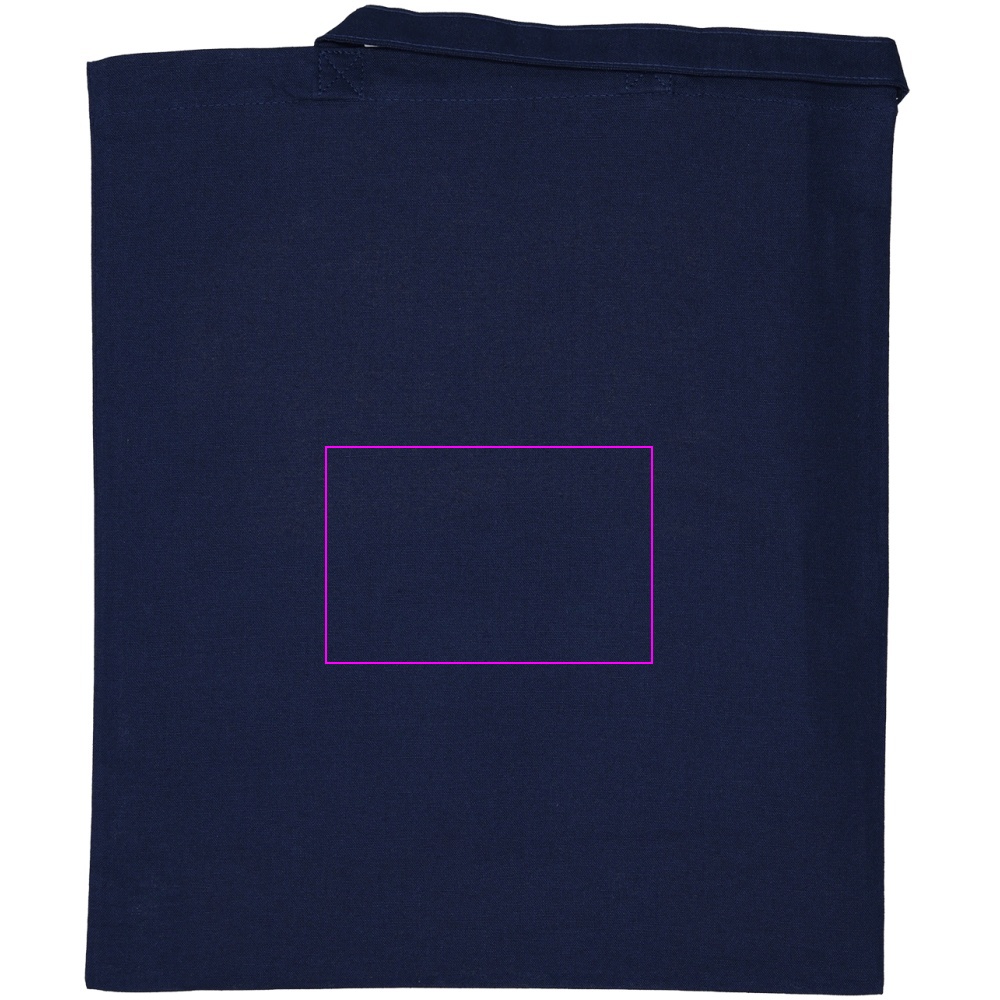 Organic cotton bag with long handles 180 g/m2 BRANSLEY