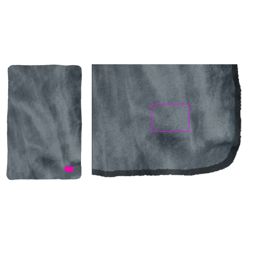 Polar fleece blanket  230 g/m2 KAUNAS