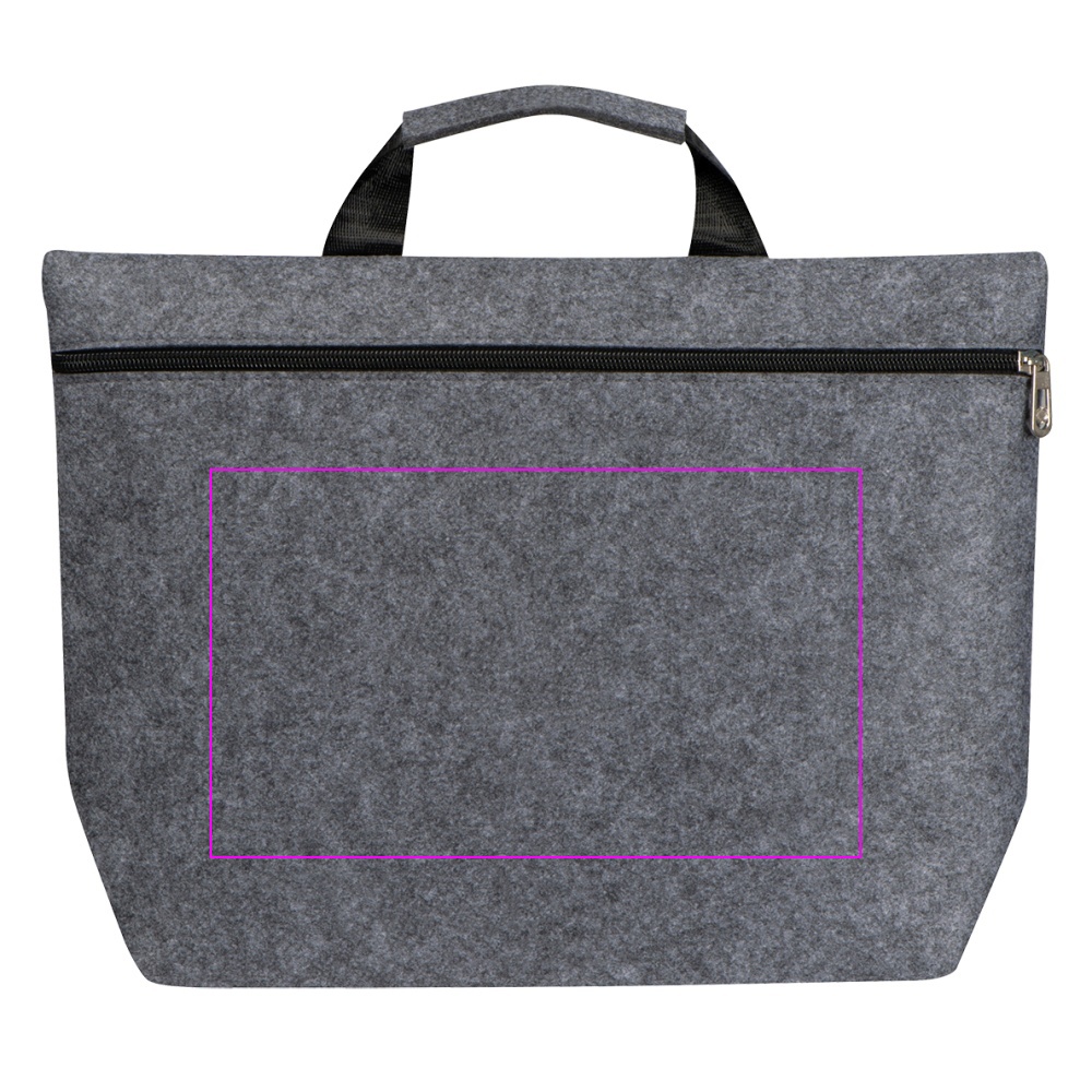RPET laptop bag LUGANO 370 g/m2