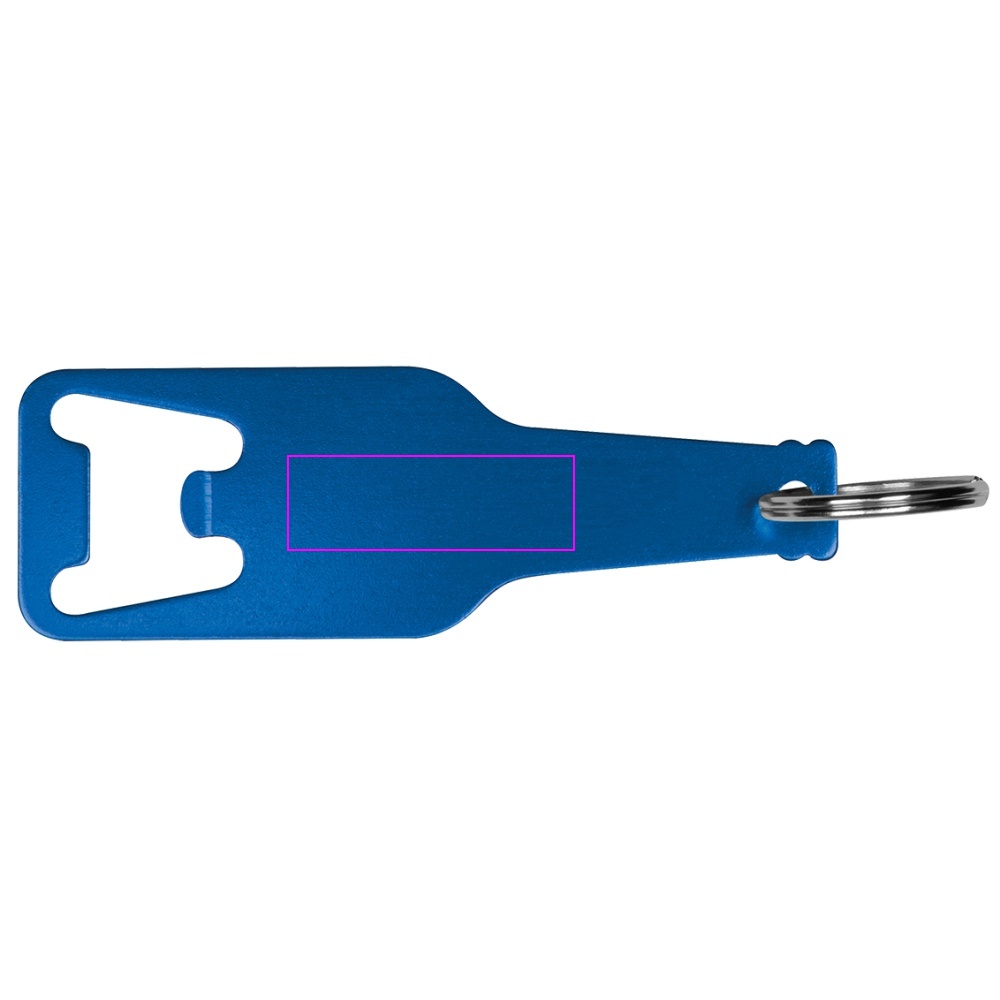 Recycled aluminum bottle opener keychain MALMO