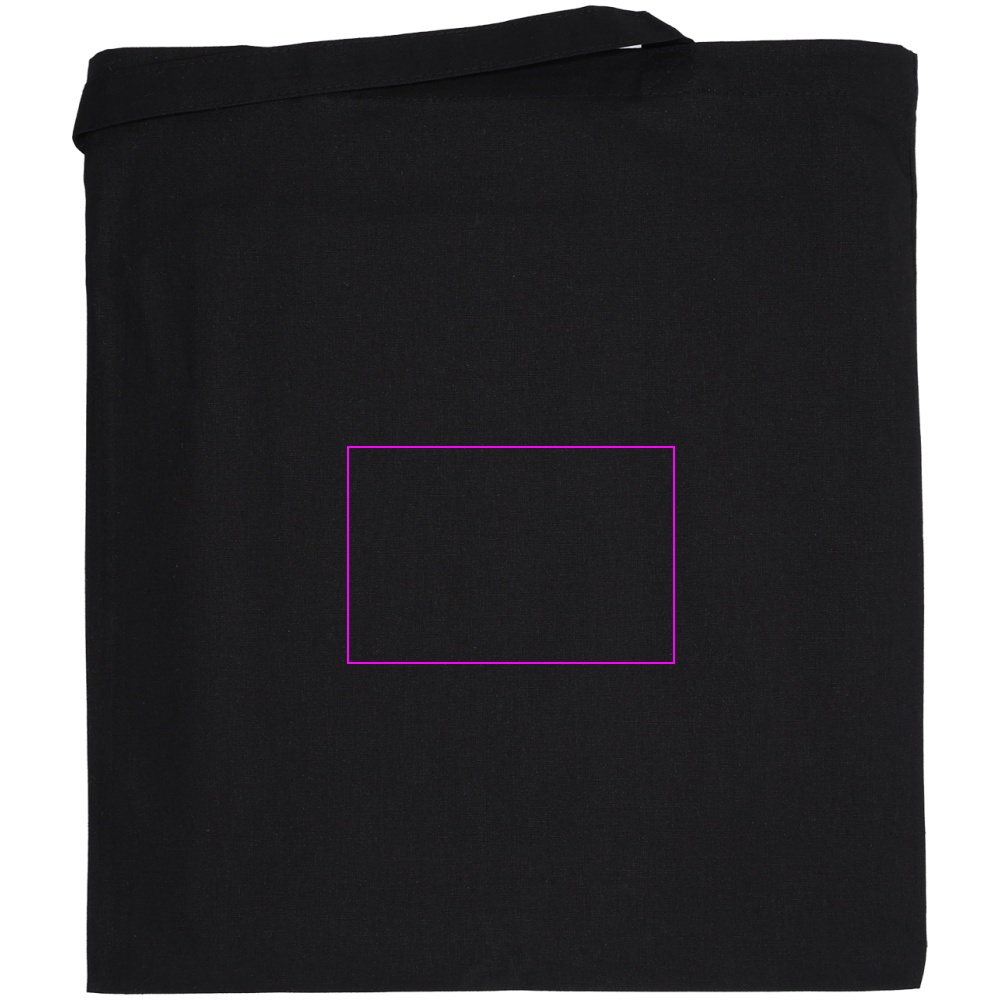 Organic cotton bag with long handles 180 g/m2 BRANSLEY