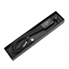 3w1 charging cable with illuminated logo Pierre Cardin