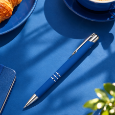 Recycled aluminum semi-gel soft touch pen DUNMORE