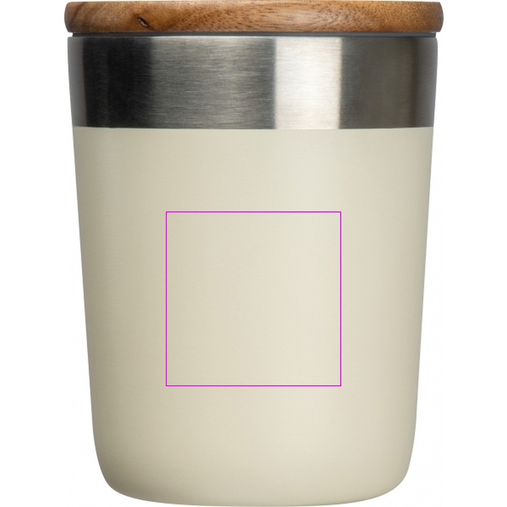 Thermal mug made of recycled steel PORTOFINO MoLu 300 ml
