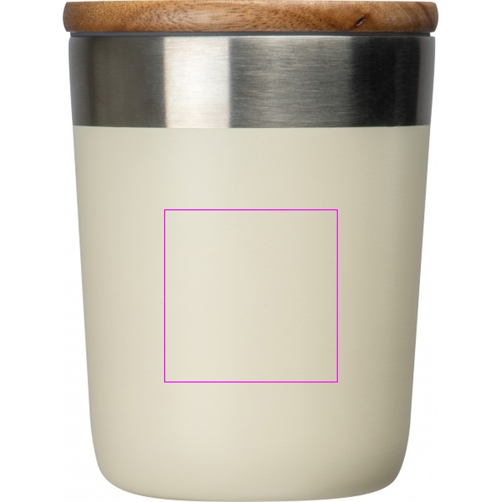 Thermal mug made of recycled steel PORTOFINO MoLu 300 ml