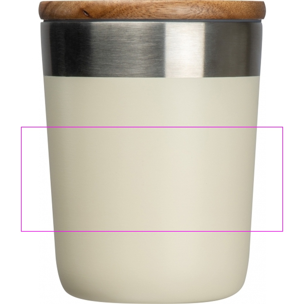 Thermal mug made of recycled steel PORTOFINO MoLu 300 ml