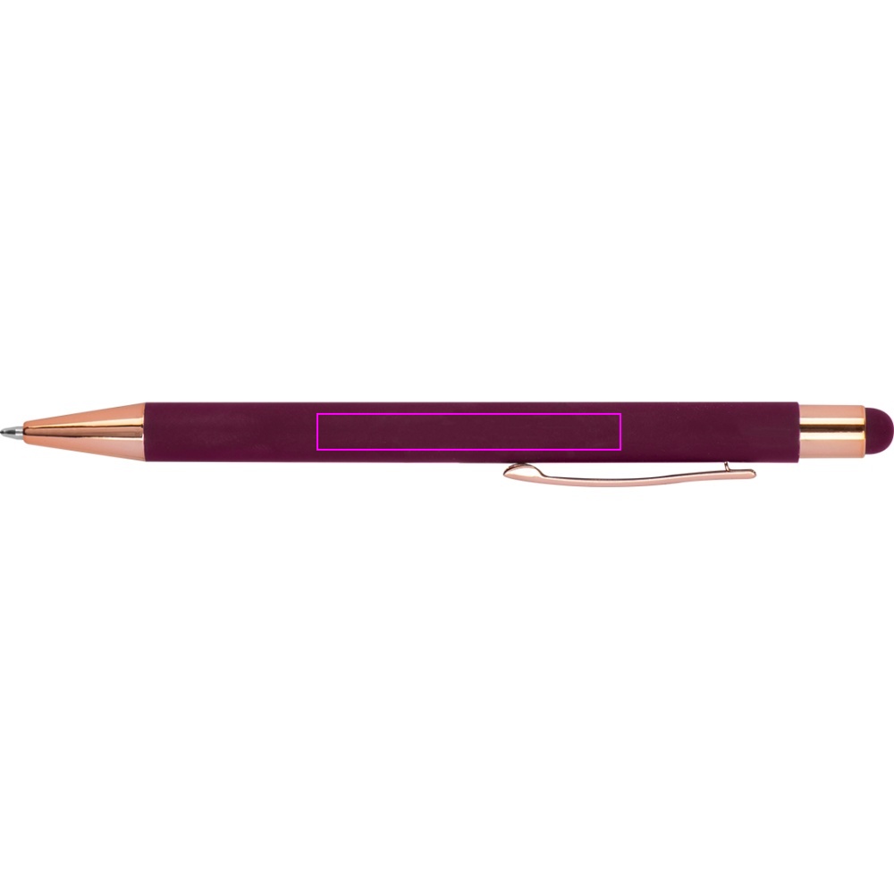Metal ballpen touch pen soft touch MIRAMAR