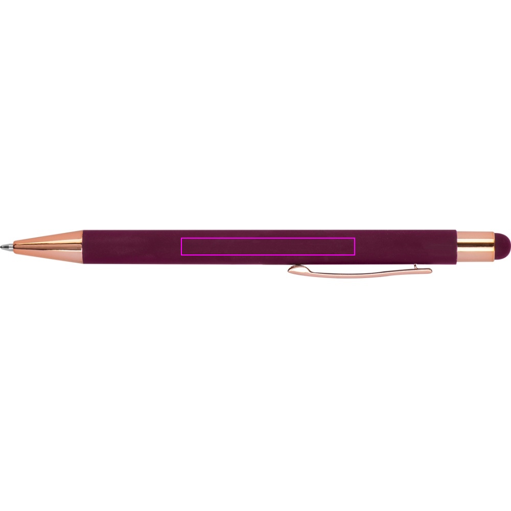 Metal ballpen touch pen soft touch MIRAMAR