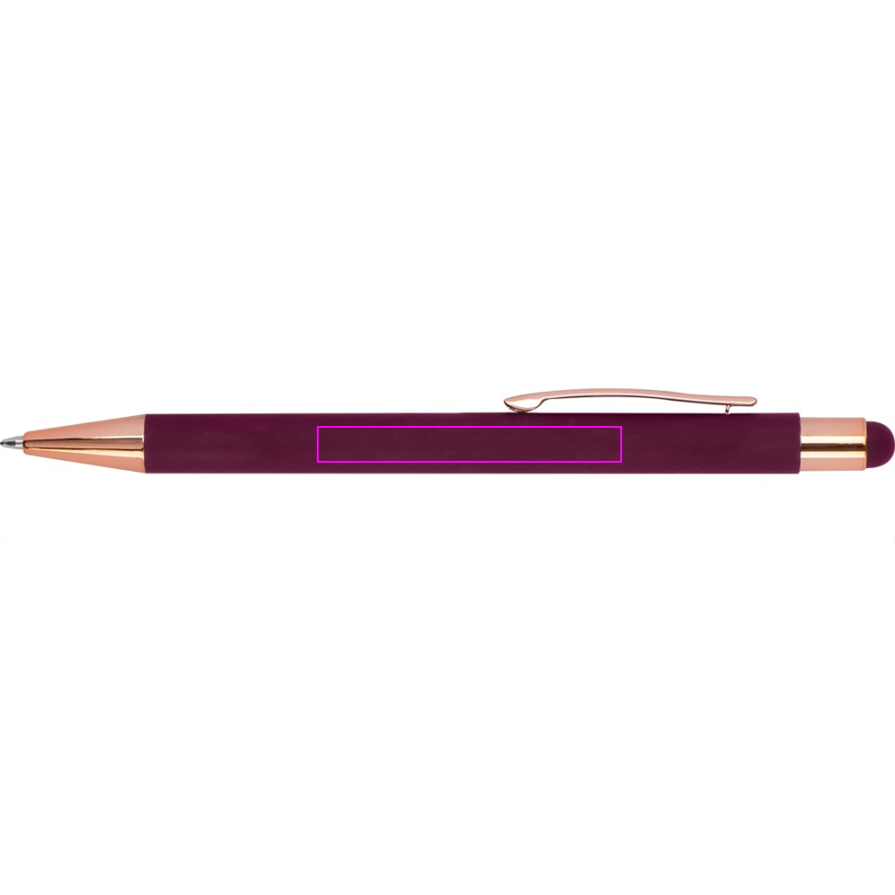 Metal ballpen touch pen soft touch MIRAMAR