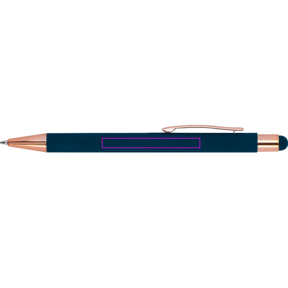 Metal ballpen touch pen soft touch MIRAMAR