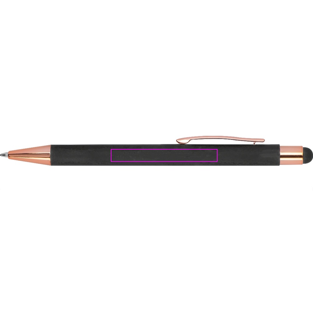 Metal ballpen touch pen soft touch MIRAMAR
