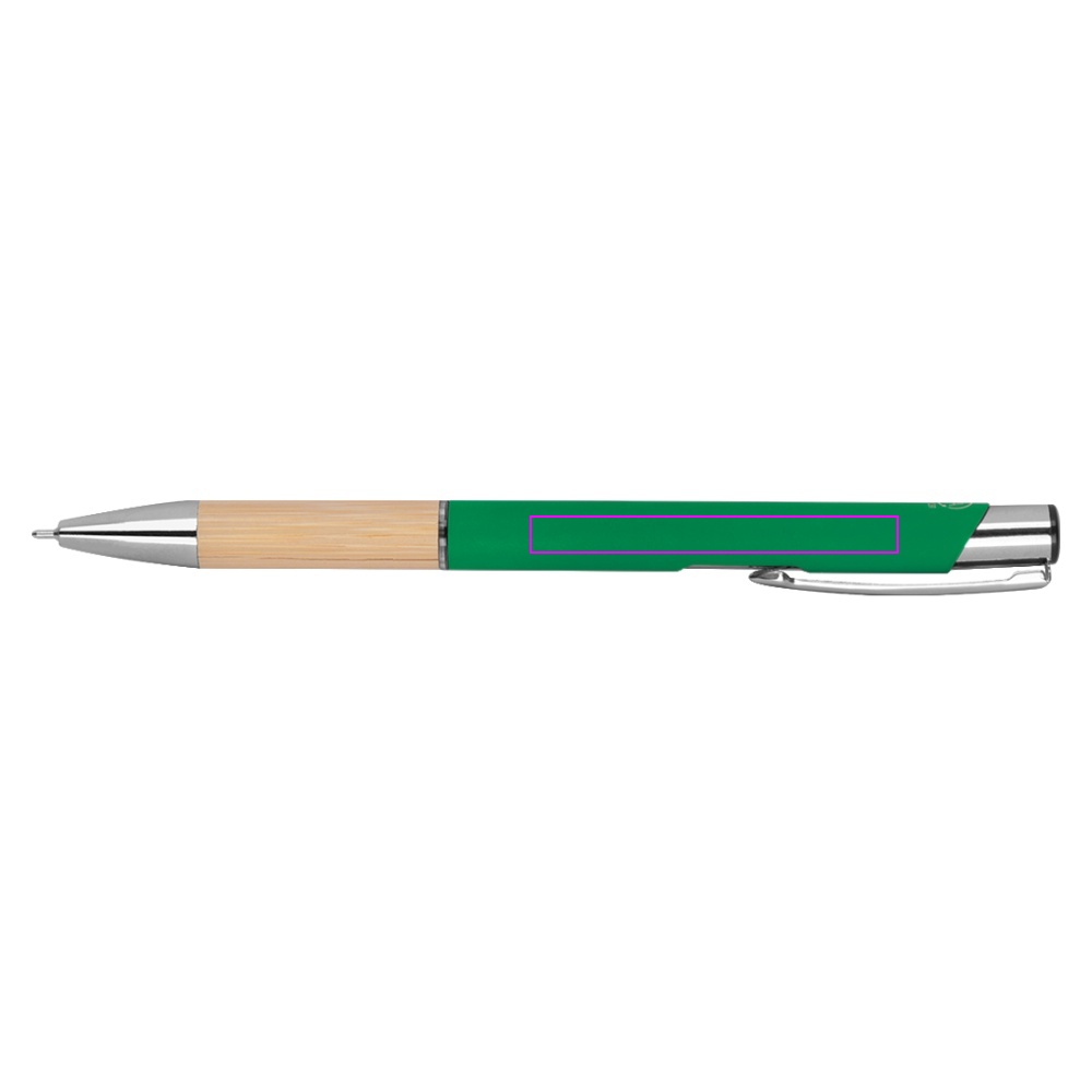 Metal semi-gel ballpen NAPLES
