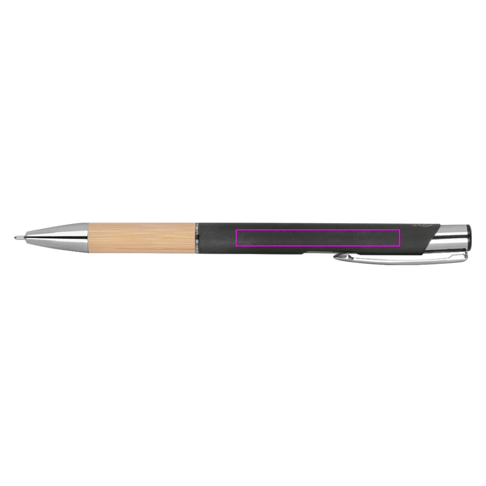 Metal semi-gel ballpen NAPLES