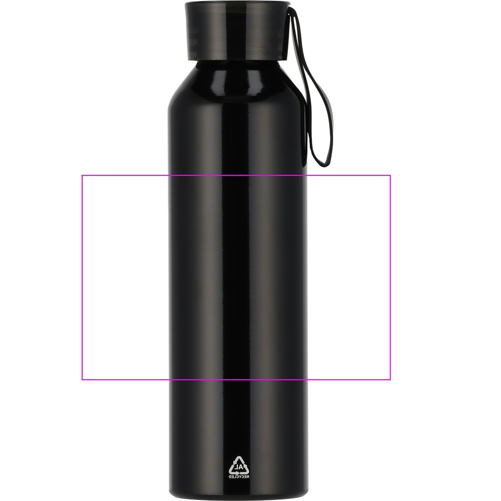 Recycled aluminum bottle CORK 600 ml