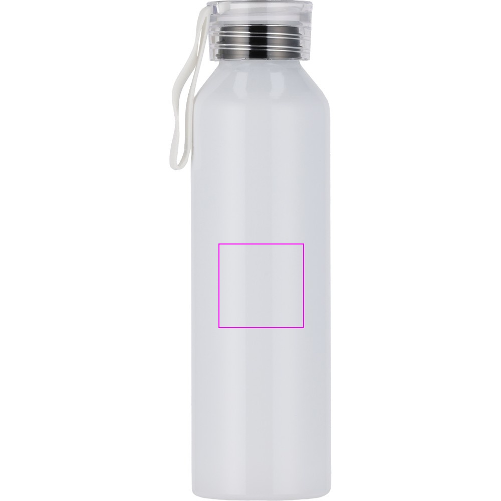 Recycled aluminum bottle CORK 600 ml