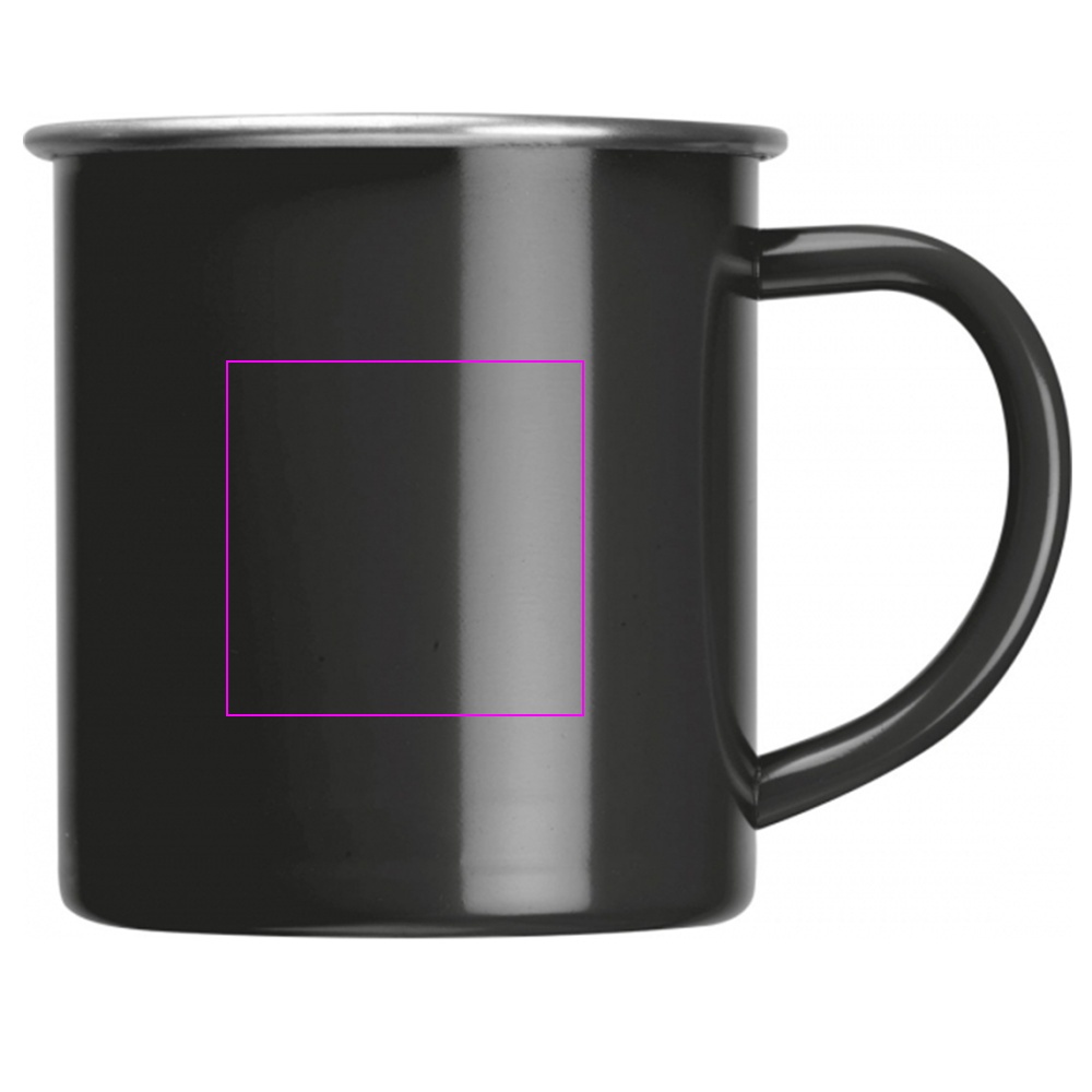 Steel mug 350ml TREZZO 350 ml
