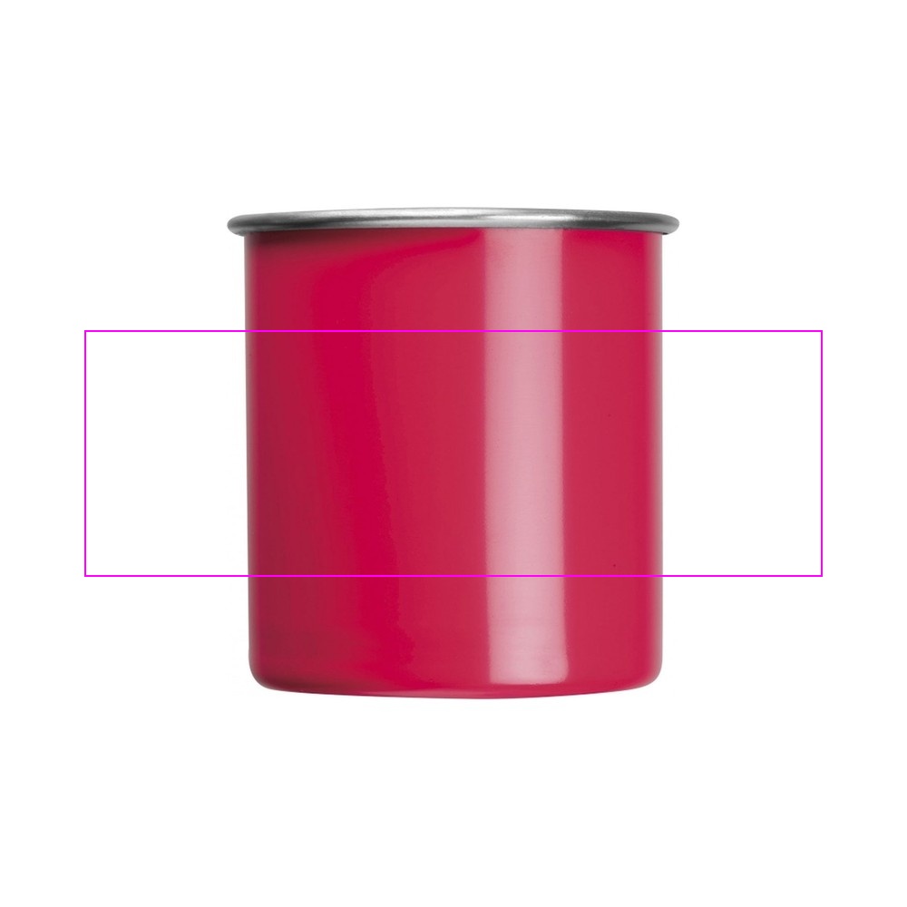 Steel mug 350ml TREZZO 350 ml