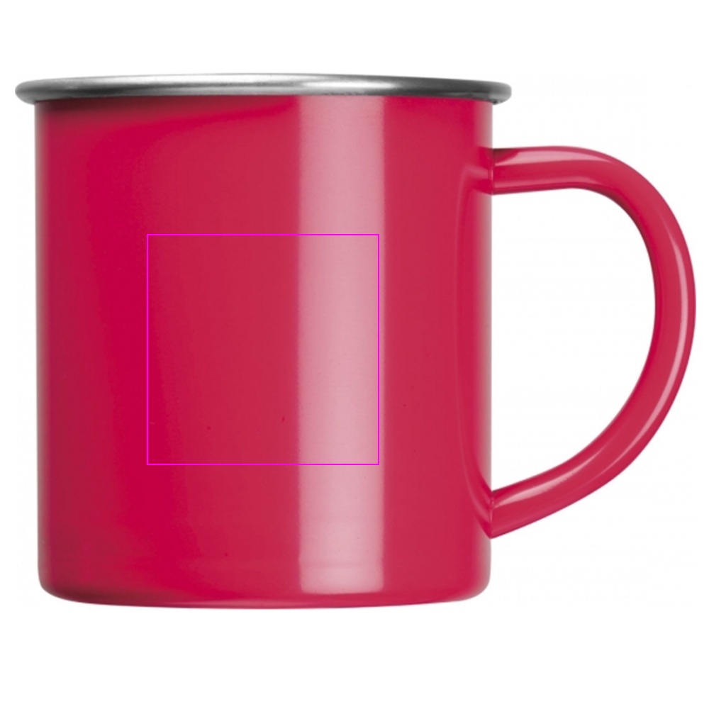 Steel mug 350ml TREZZO 350 ml