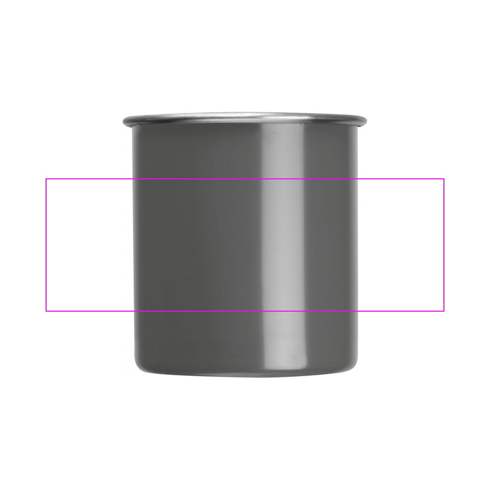 Steel mug 350ml TREZZO 350 ml