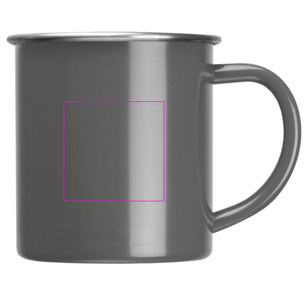 Steel mug 350ml TREZZO 350 ml