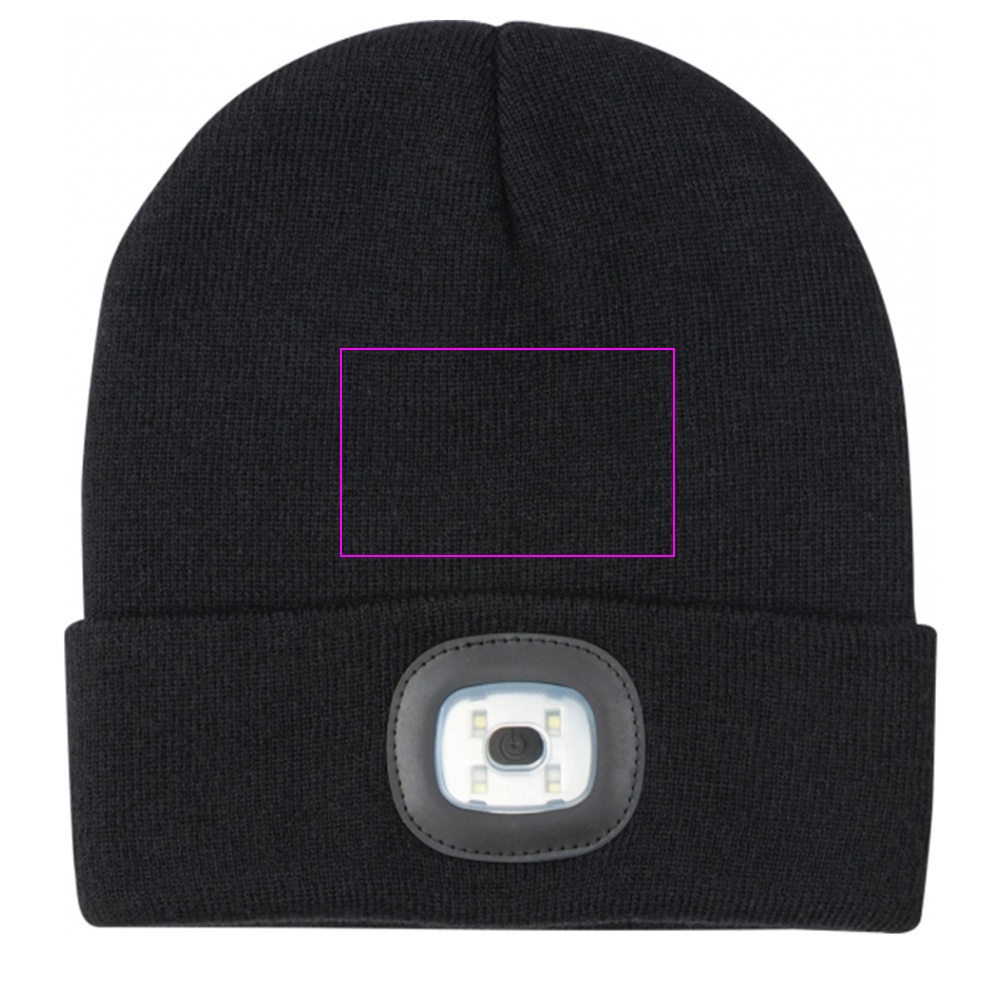 Winter cap with LED rPET MAITLAND