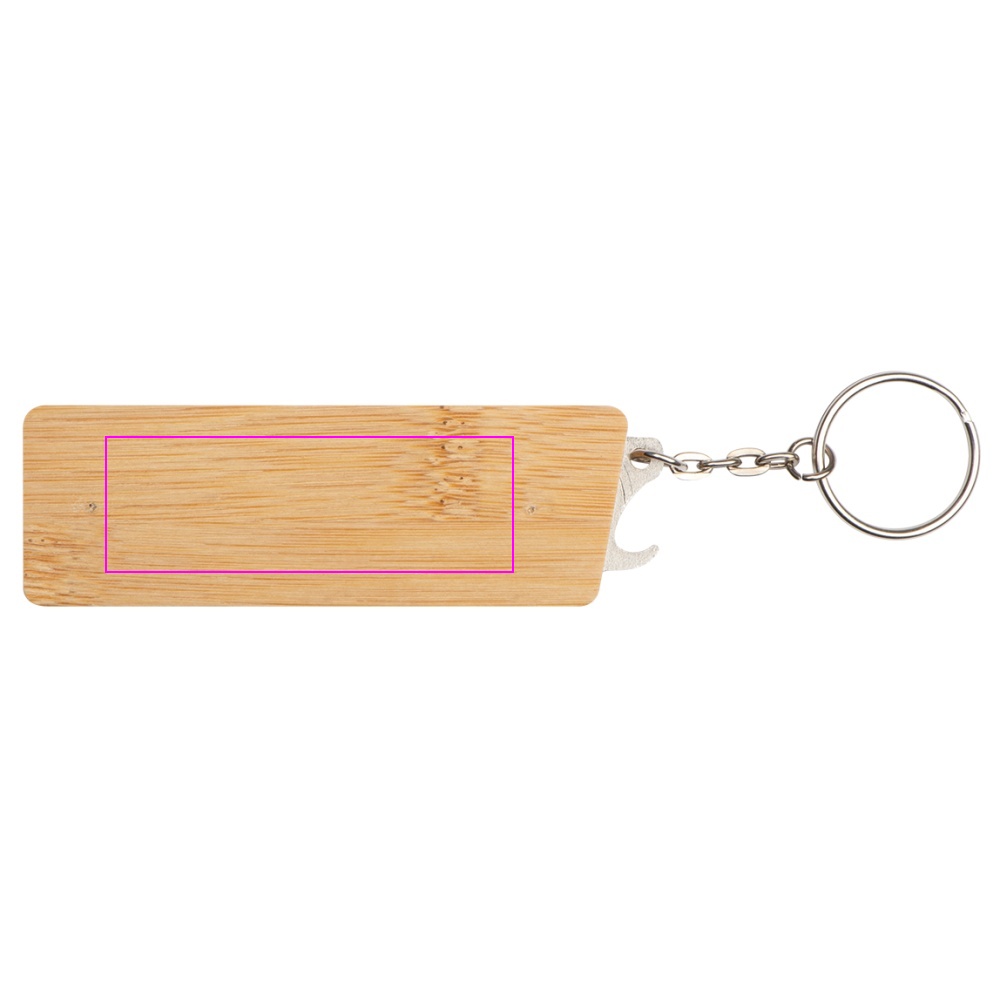 Multifunctional bamboo keyring HIROSHIMA