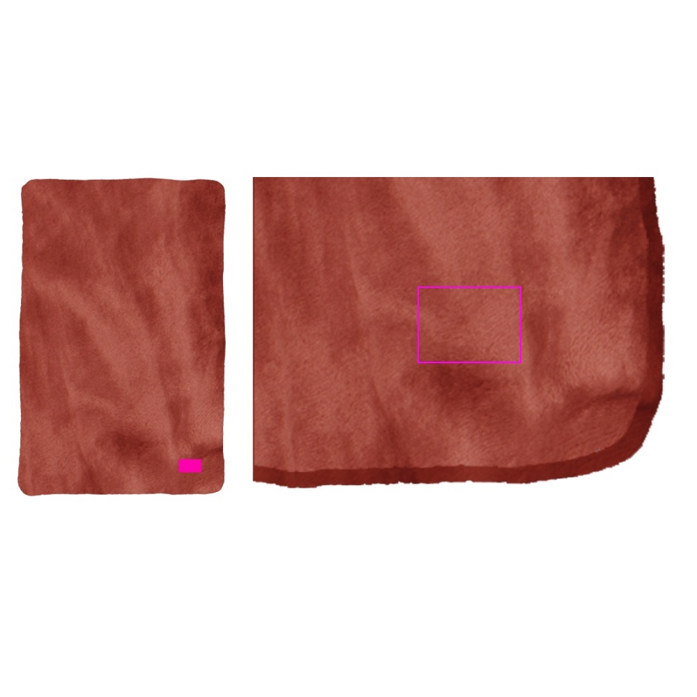 Polar fleece blanket  230 g/m2 KAUNAS