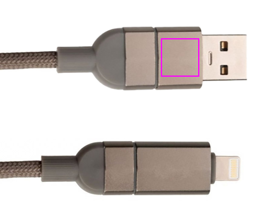 Data transfer cable DONNES Pierre Cardin