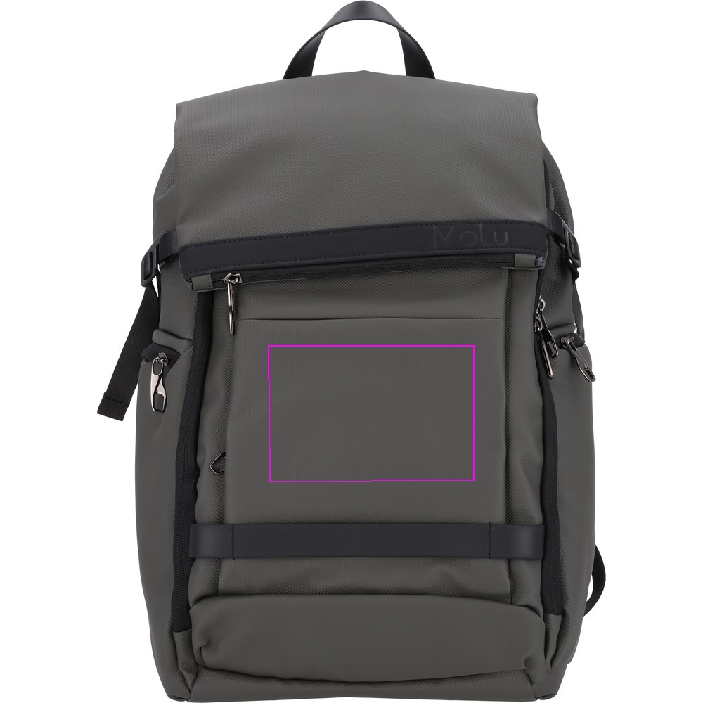 Laptop Backpack made of recycled polyester SANTA ANA MoLu