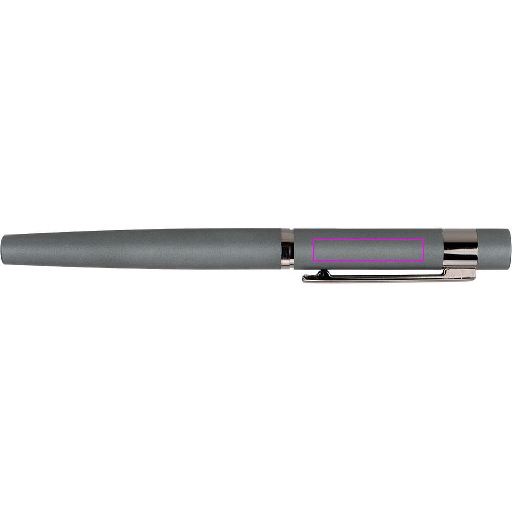 Writing set ballpen and rollerball pen soft touch PORTO VEHLO MoLu