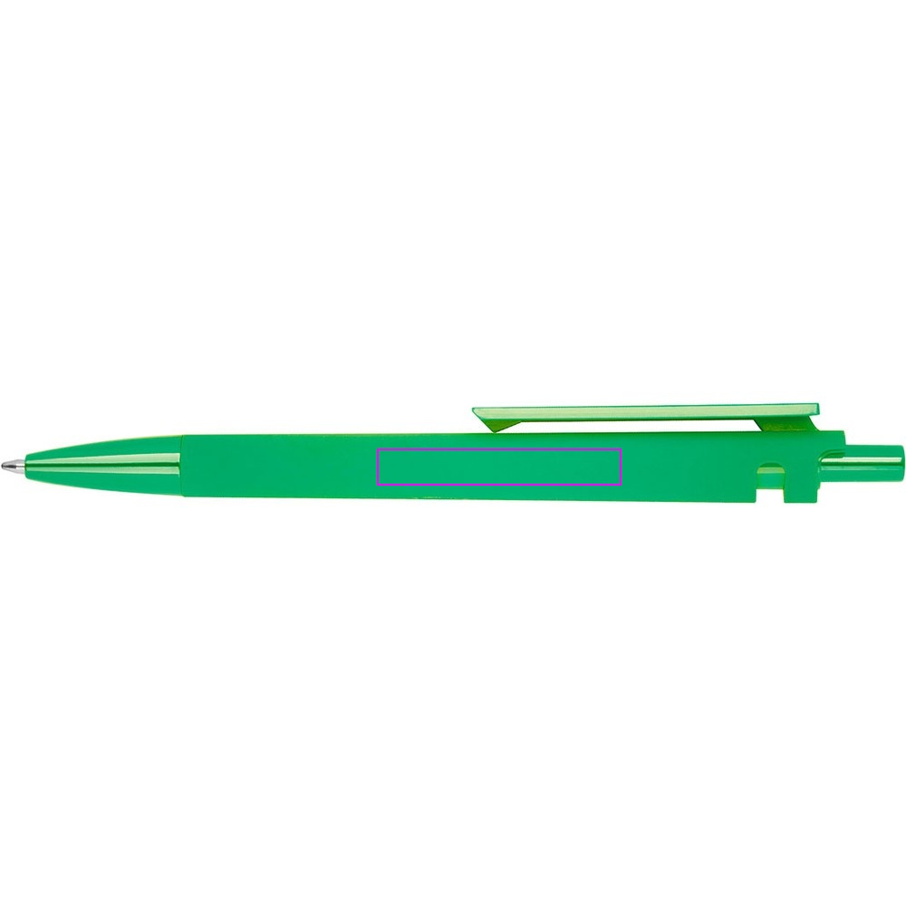 Plastic recycled ABS soft touch ballpen MONTERREY