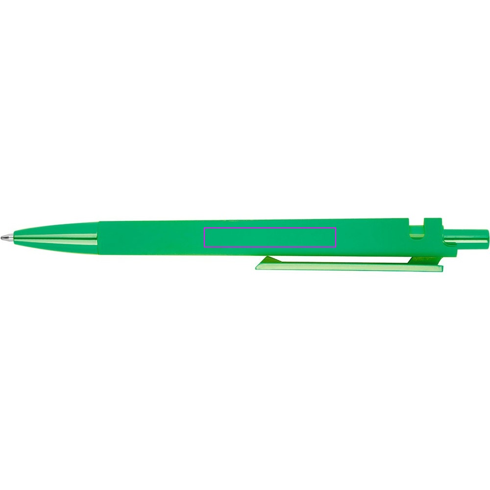 Plastic recycled ABS soft touch ballpen MONTERREY