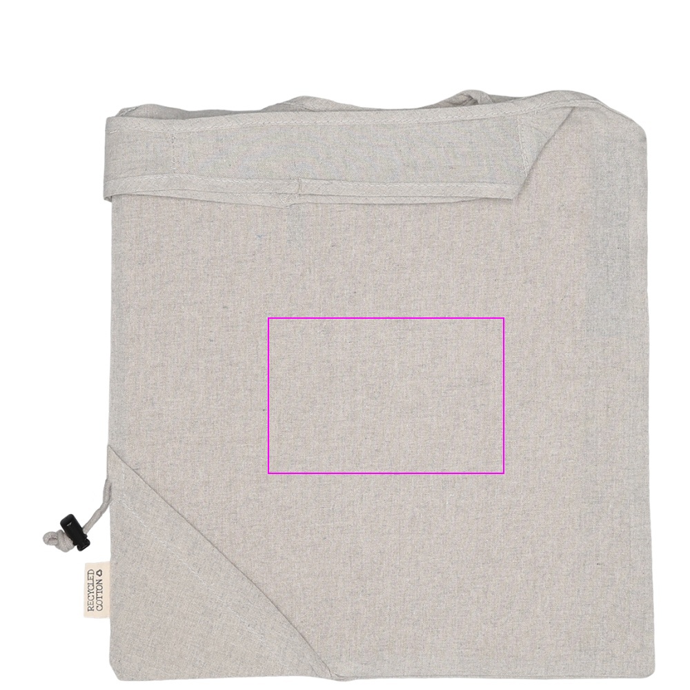 Recycled cotton bag 118 g/m2 MODENA