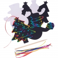 Scratch-off Christmas ornaments SOUTH POLE