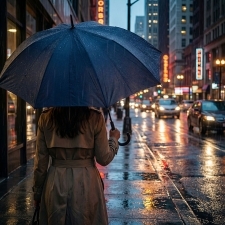 XL Automatic storm umbrella ATHENS