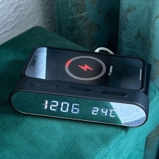 Alarm Clock and Wireless Charger ADELAIDE