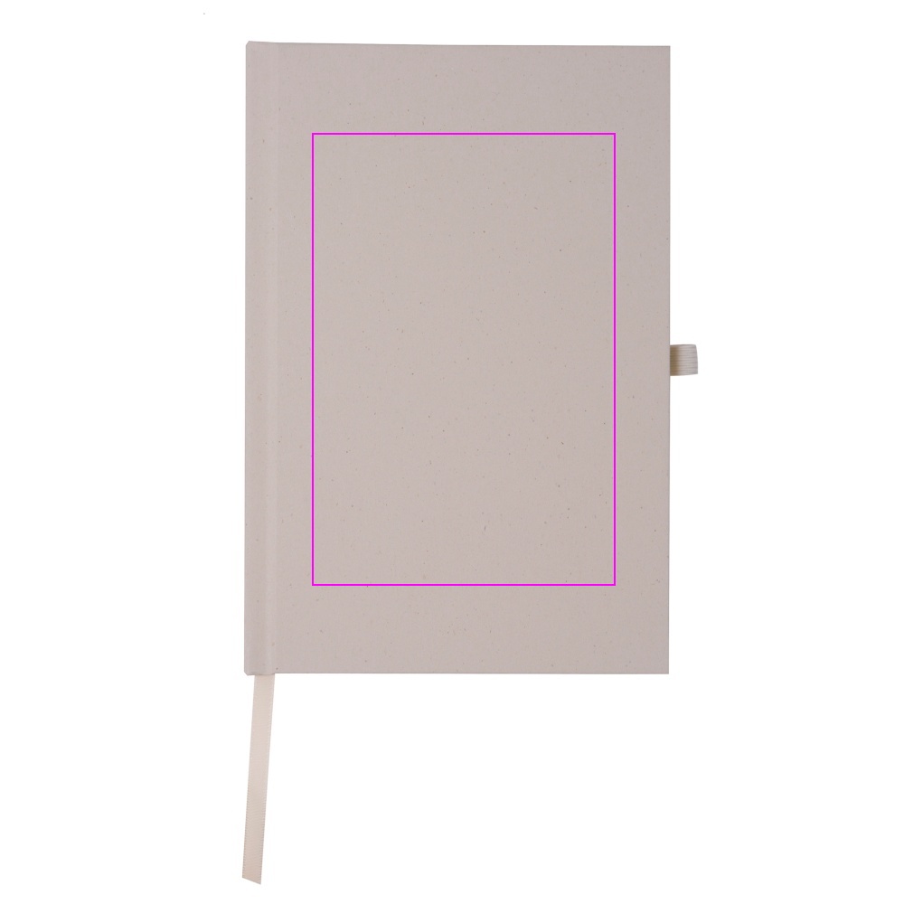 A5 Notebook made of recycled paper BRASILIA