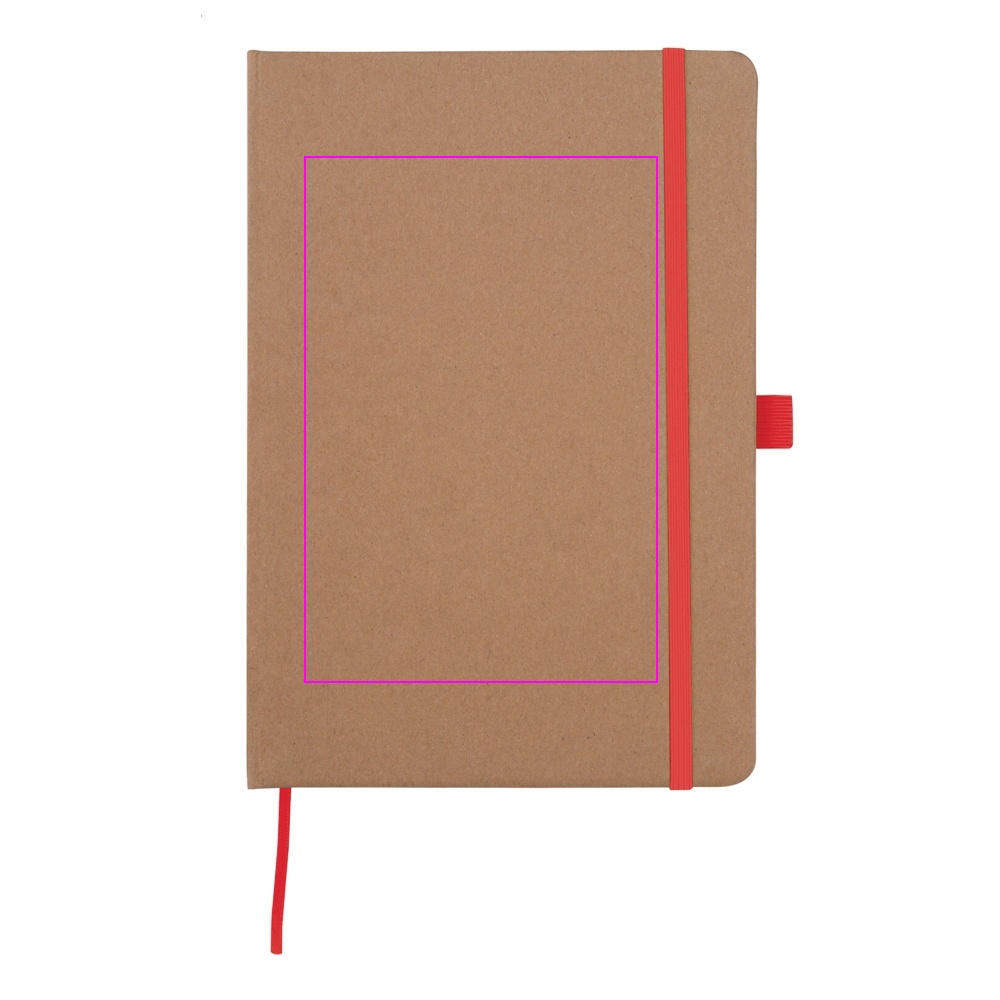 A5 Notebook made of recycled paper BOURNEMOUTH
