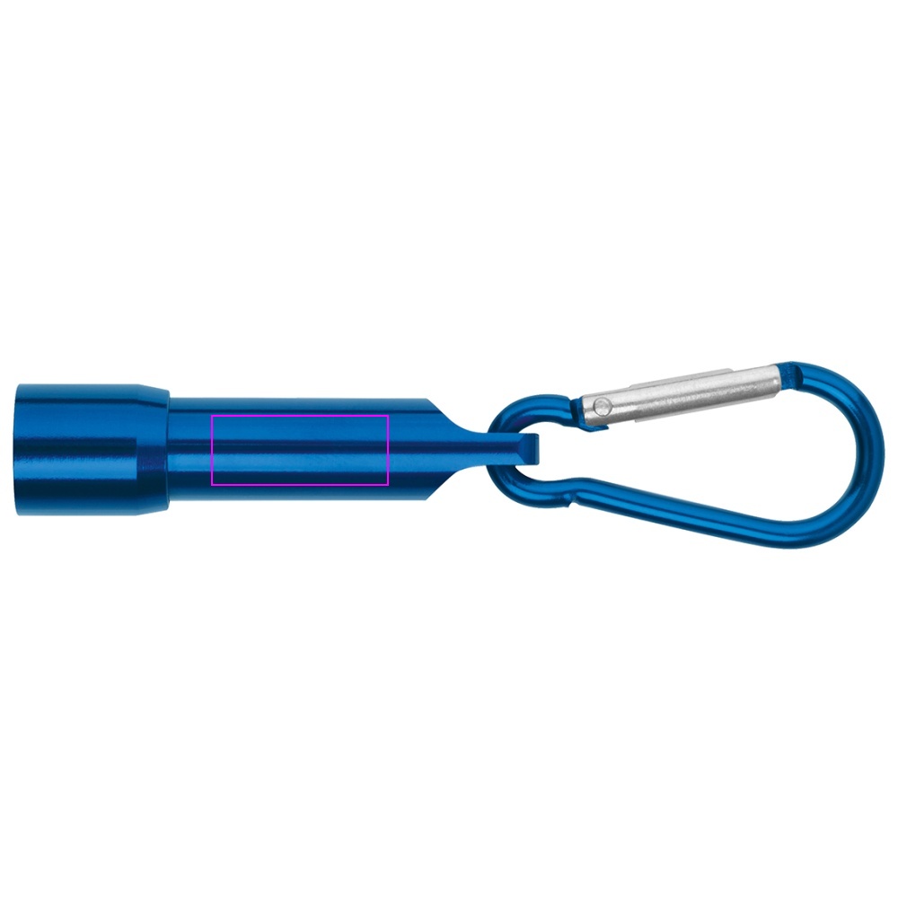 Mini Flashlight made of recycled aluminium BERGAMO
