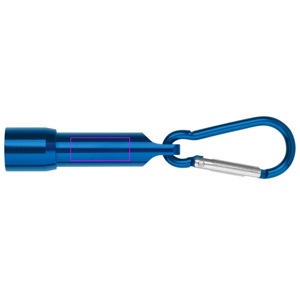 Mini Flashlight made of recycled aluminium BERGAMO