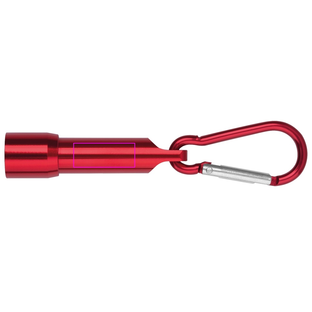 Mini Flashlight made of recycled aluminium BERGAMO