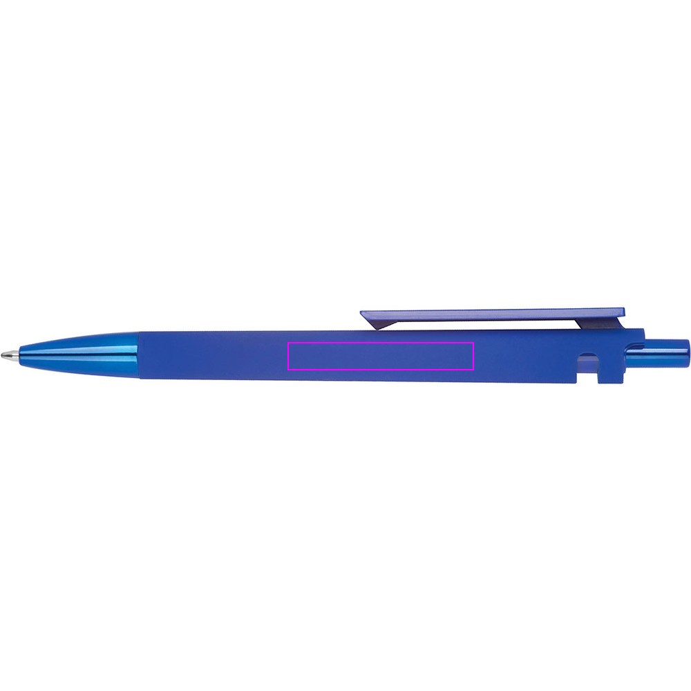 Soft touch plastic pen made of recycled ABS MONTERREY