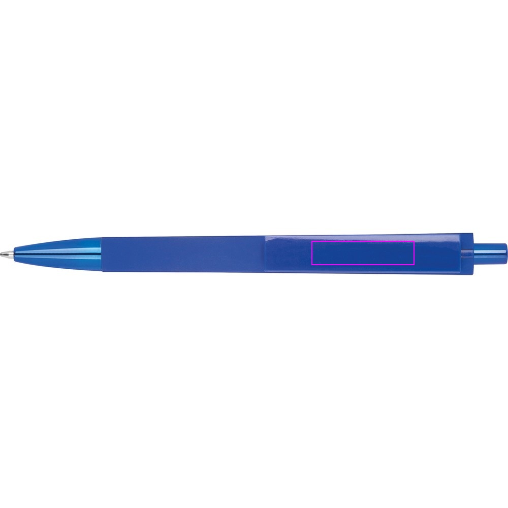 Soft touch plastic pen made of recycled ABS MONTERREY