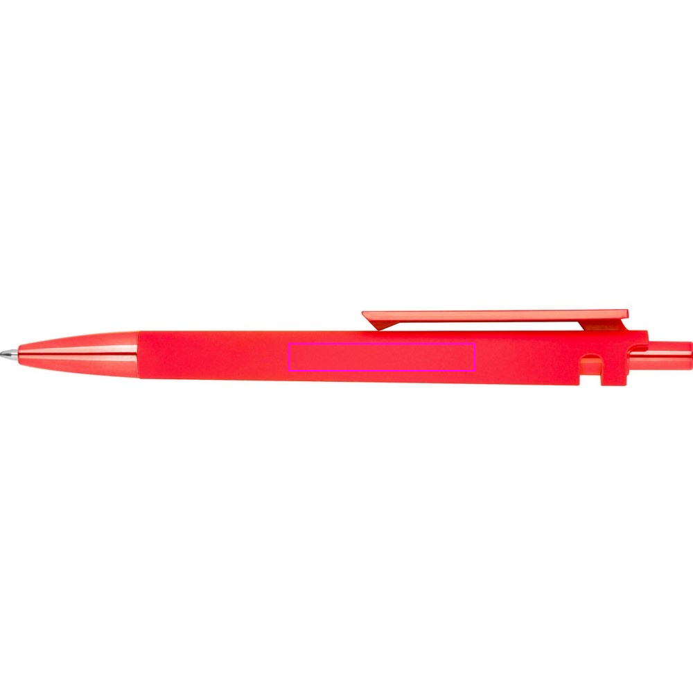 Soft touch plastic pen made of recycled ABS MONTERREY
