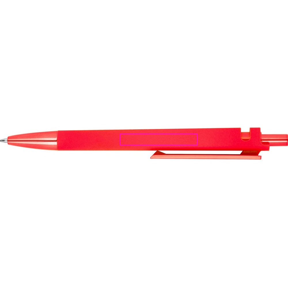 Soft touch plastic pen made of recycled ABS MONTERREY