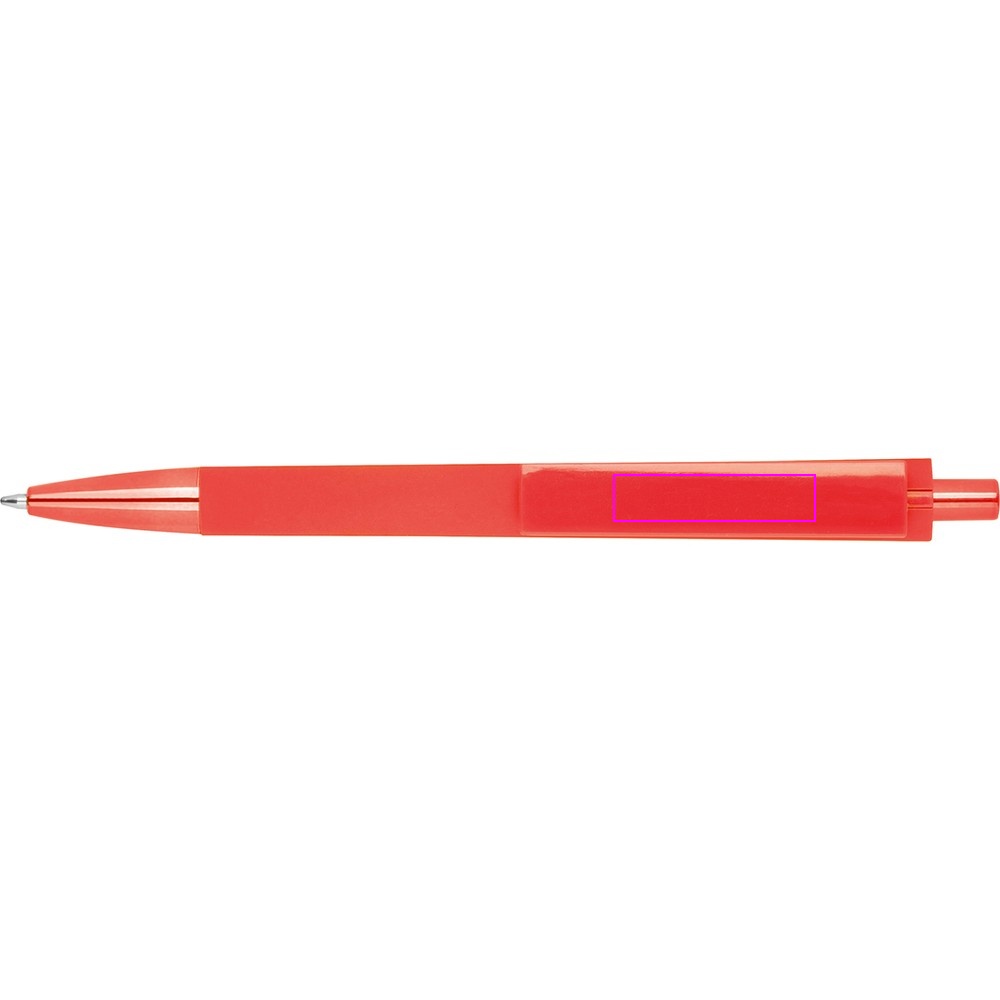 Soft touch plastic pen made of recycled ABS MONTERREY