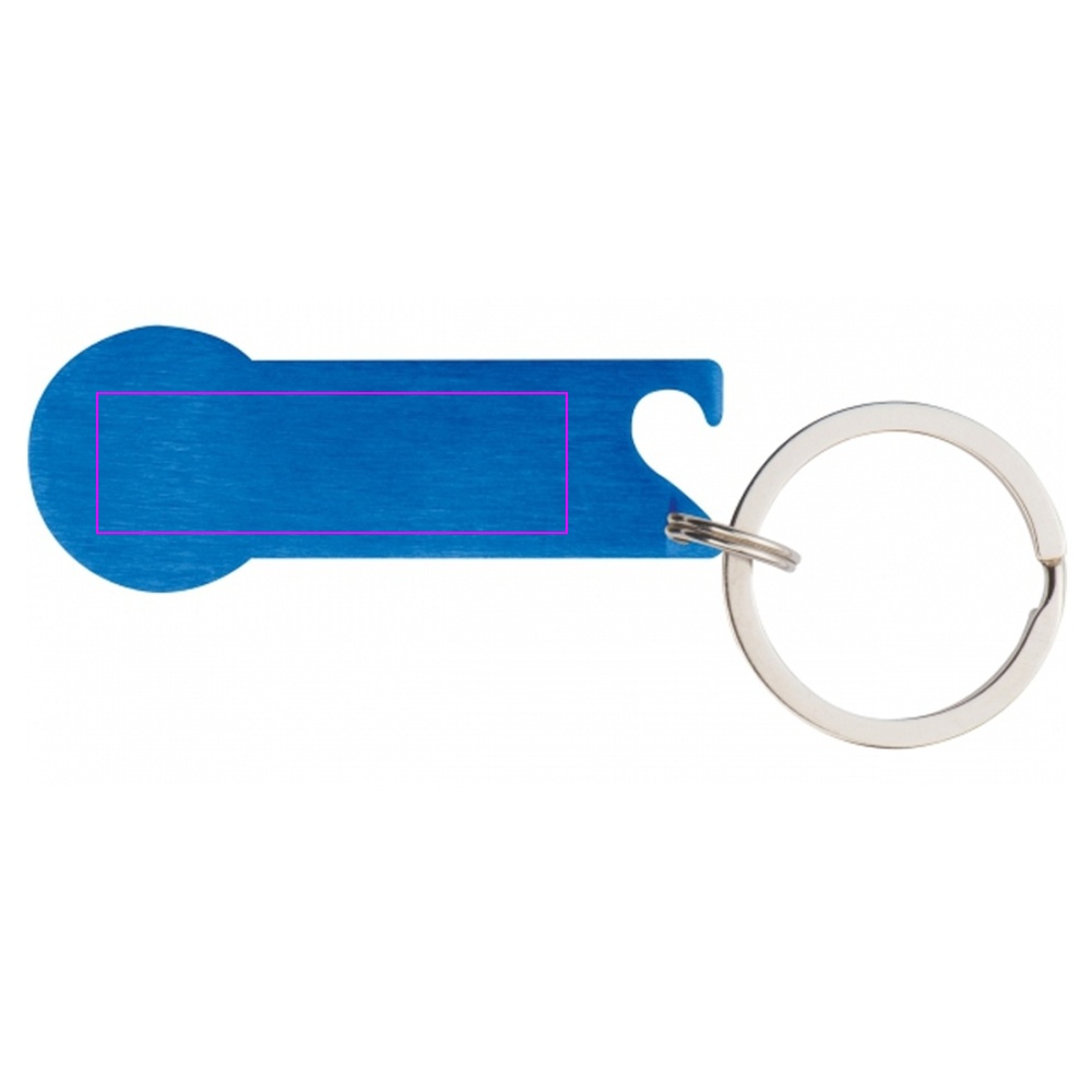Metal bottle oballpener keyring STICKIT