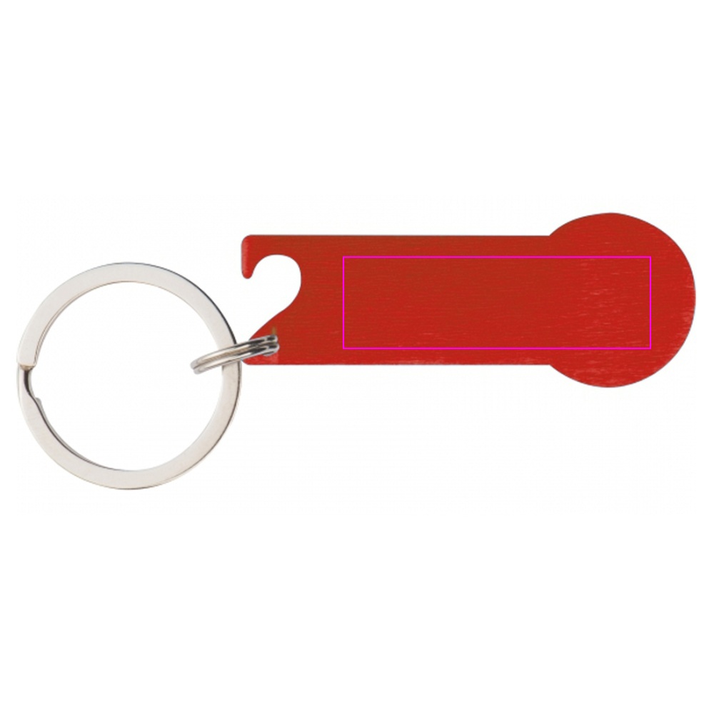 Metal bottle oballpener keyring STICKIT