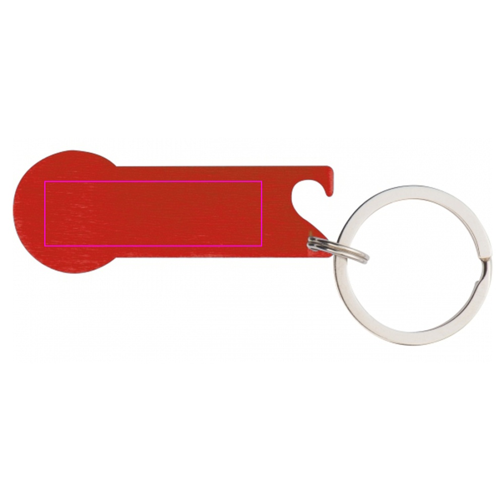 Metal bottle oballpener keyring STICKIT