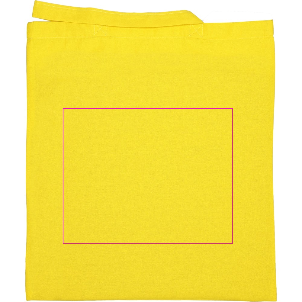 Cotton bag with short handles 140 g/m² BREGENZ